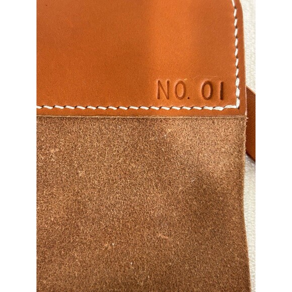 Marcus B Leather Handbag Women's Color Saddle Crossbody Strap “ KAM NO. 01” - Picture 12 of 12